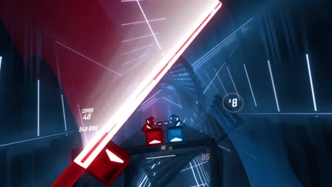 [Beat Saber] Bad Apple (expert)