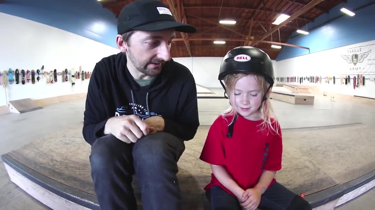 HOW TO TEACH A KID TO SKATEBOARD!