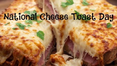 National Cheese Toast Day