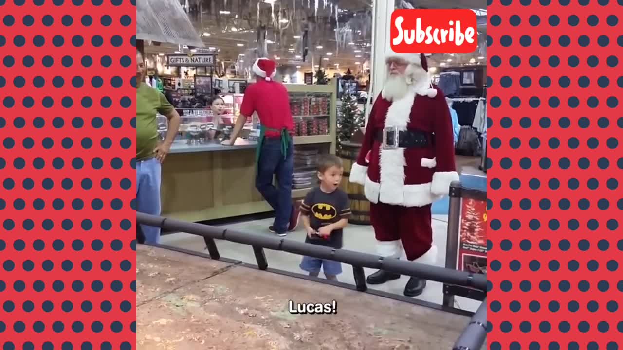 TRY NOT TO LAUGH - Kids vs Santa | Funny CHRISTMAS FAILS | Funny Videos || Viral TRND