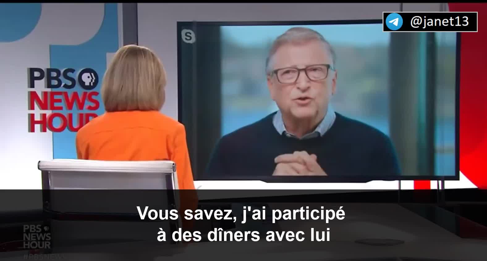 Quand Bill GATES était interrogé sur ses liens avec Jeffrey EPSTEIN... (sept. 2021)