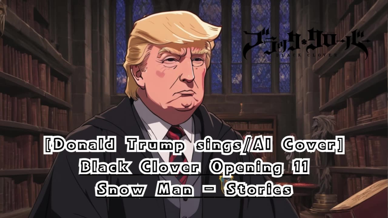 [Donald Trump sings/AI Cover] Black Clover Opening 11 Snow Man - Stories