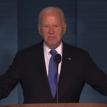 Anyone notice Joe Biden snarl after saying are we ready to elect Kamala Harris and Tim Walz?