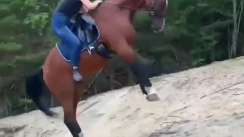 Horse riding