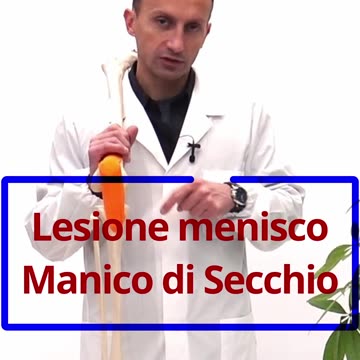 Lesione del Menisco a Manico di Secchio