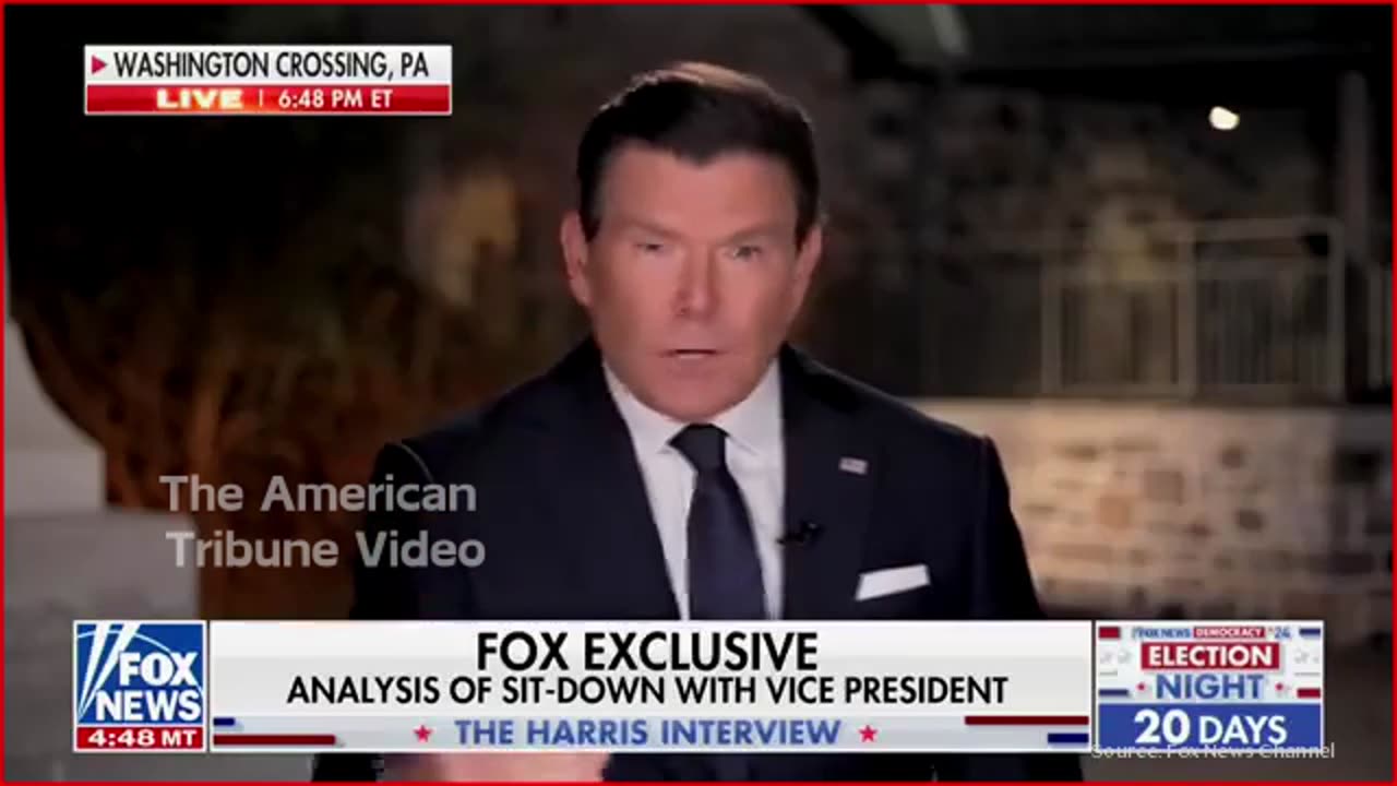 Watch: Baier Reveals Wild Tactics Deployed By Kamala Before And During Interview