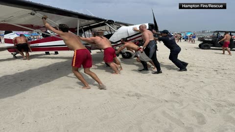 Plan crashes near Hampton Beach