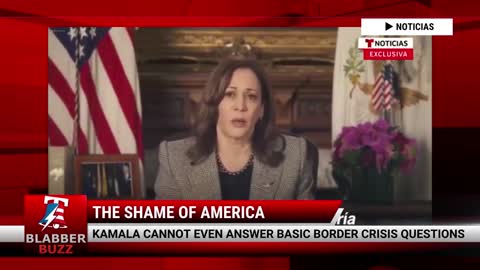 Kamala Can't Even Answer Basic Border Crisis Questions