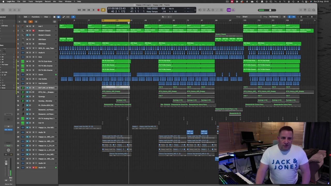 Want to be happy - in the studio walkthrough