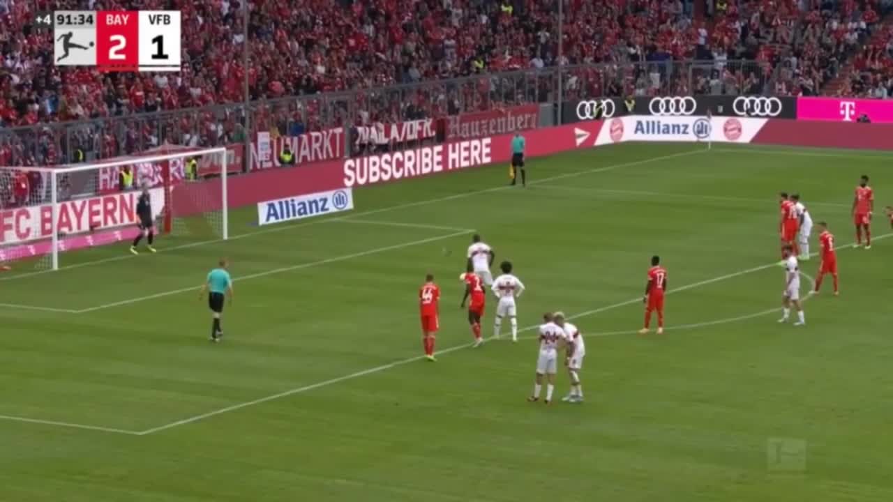 Bayern Munchen 2-2 Stuttgart Goals & Highlights HD