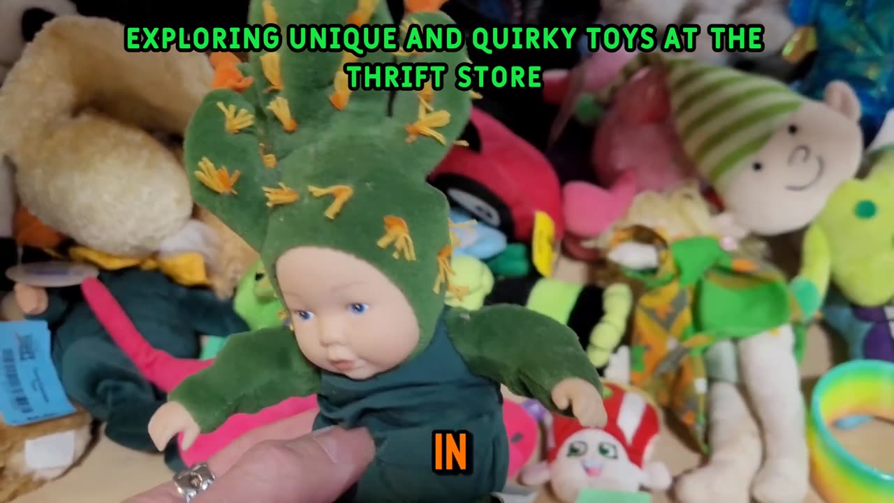 Exploring Unique and Quirky Toys at the Thrift Store