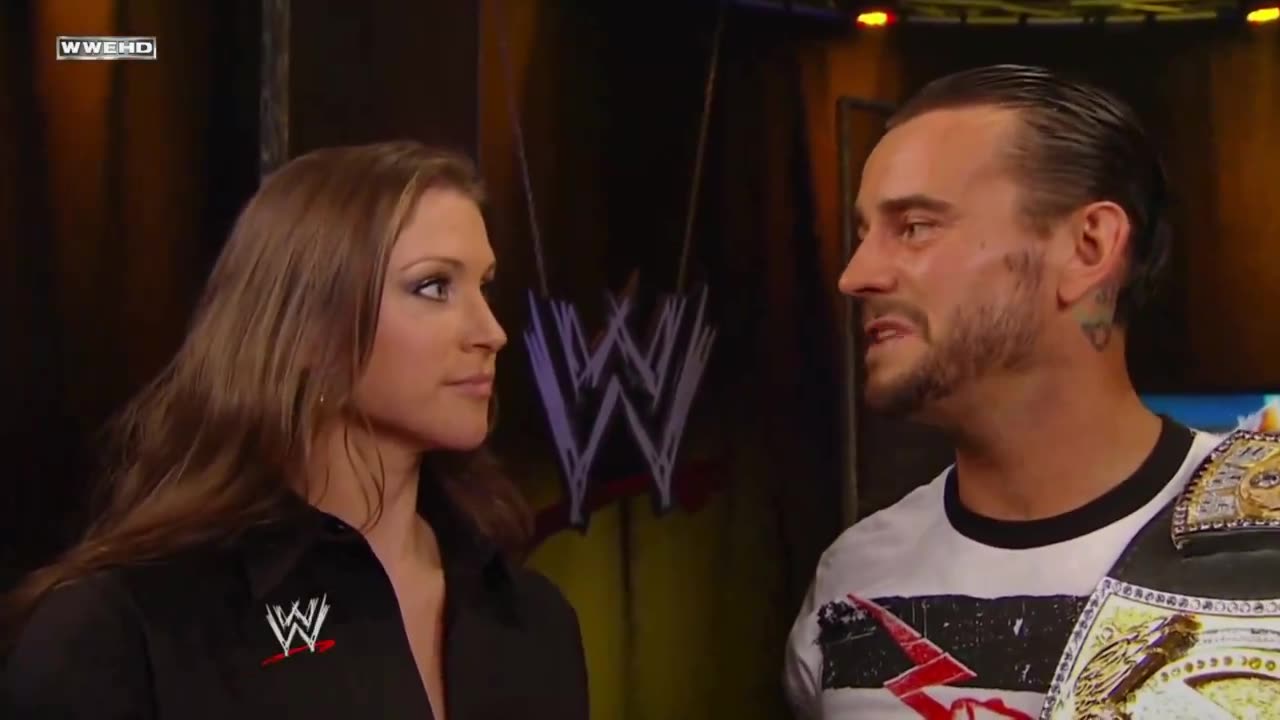 CM Punk was a menace for saying this to Stephanie McMahon live on PPV ðŸ˜