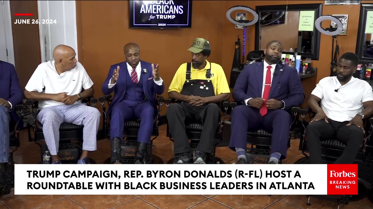 Who Does That-- Wesley Hunt & Byron Donalds Praise Trump Over Biden After Impromptu Phone Call