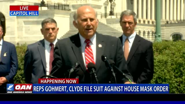 Reps. Gohmert, Clyde file suit against House metal detectors (PART 1)