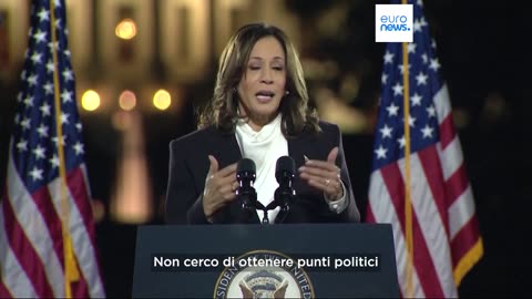 NOTIZIE DAL MONDO Elezioni presidenziali USA 2024,Kamala Harris chiude la campagna elettorale.La vicepresidente e candidata democratica ha parlato all'Ellipse di Washington,luogo in cui Trump disse di combattere prima delle rivolte del 6 gennaio 2021