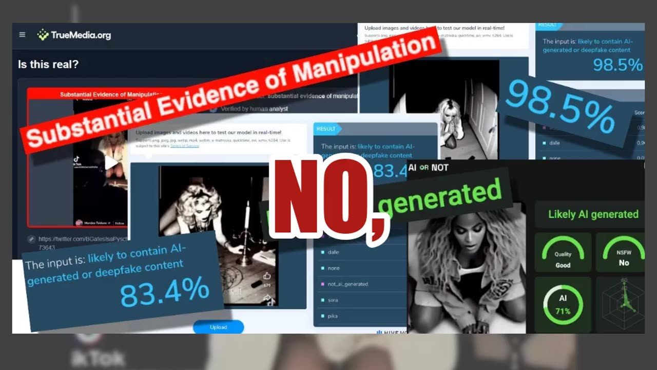 Fact Check: Video Of Madonna, Beyonce, Britney Spears Performing Satanic Rituals Generated With AI