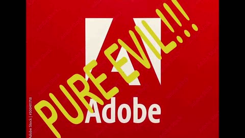 ADOBE IS EVIL