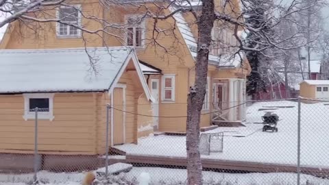 Tromso is just so beautiful during snowy winter days! ❄️🌨️🇳🇴