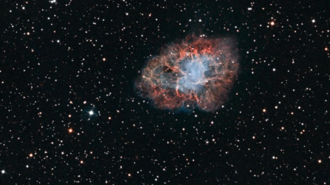 Zooming in on the Crab Nebula