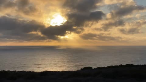 Where the rays merge is where the Sun is!