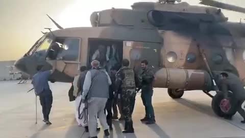 Ahmad Massoud flew yesterday from Kabul airport to the Panjshir Valley