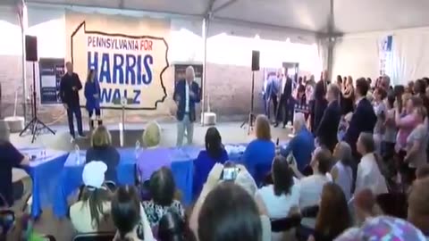 Kamala Harris and Tim Walz Kick Off Their Road Trip To Do America With Free Abortions