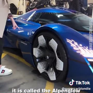 Alpine "groundbreaking" supercar that operates solely on....