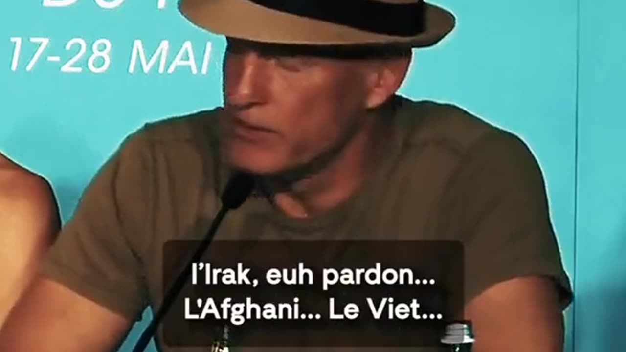 Woody Harrelson asked about Russia - Ukraine War