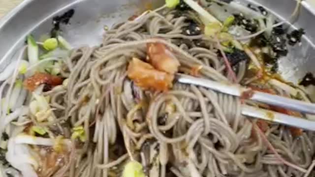 [Korean food] buckwheat noodles