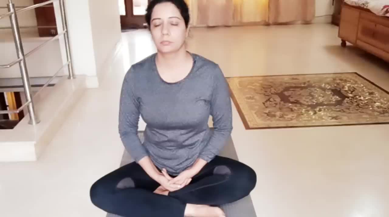 My Yoga & Meditation Routine__ Basic Yoga Asanas For Beginners