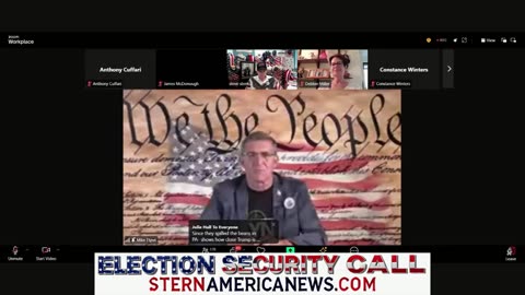 Election Security Call with General Flynn