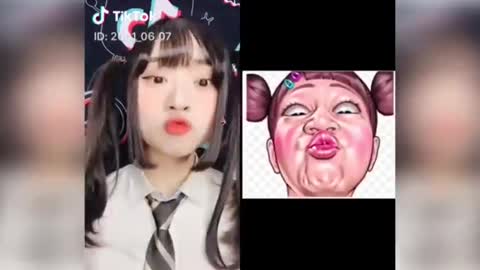 Cute Funny Face Tik Tok Show