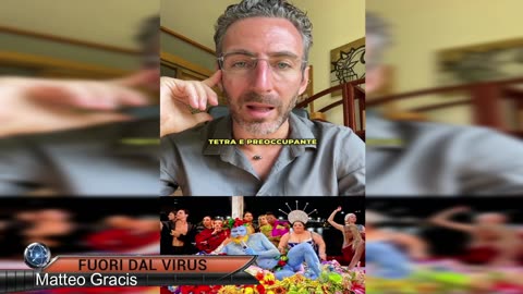 1179.SP OLIMPIADI PARIGI: IL DEGRADO NELLA CERIMONIA D'APERTURA Fuori dal Virus n.1179.SP