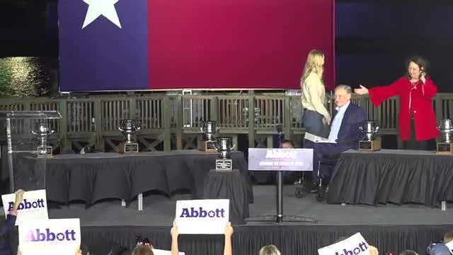 Texas Gov. Abbott speaks after winning GOP gubernatorial nomination