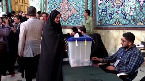 Khamenei protege, sole moderate tied in Iran's election