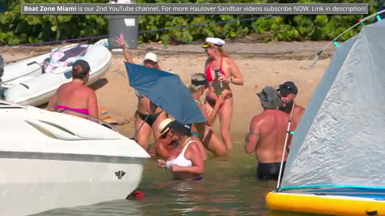 WILD SANDBAR PARTY ON THE HAULOVER SANDBAR | Boat Zone