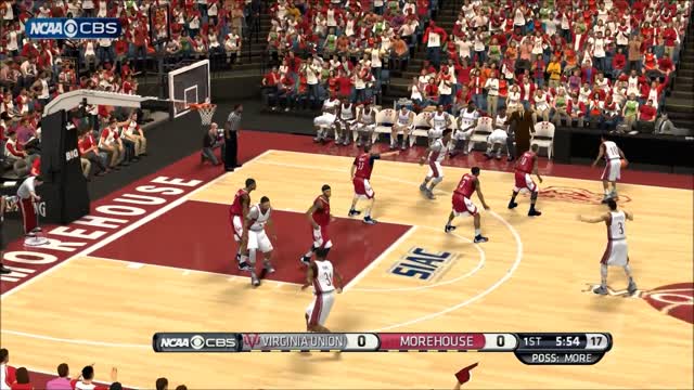 NBA 2k14 HBCU Basketball Mod Morehouse vs Virginia Union