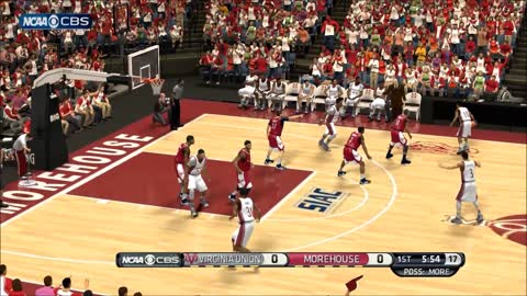 NBA 2k14 HBCU Basketball Mod Morehouse vs Virginia Union