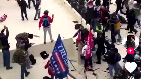 More footage of the Storming of the Capitol