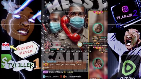 TRINA B VS TOMIKAY MESSY CALLER