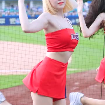 해야 공연후 _숨 고르는_ 박성은(Park Sung-eun)치어리더