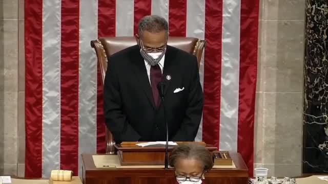 117th congress inauguration prayer ends in "amen and a women".