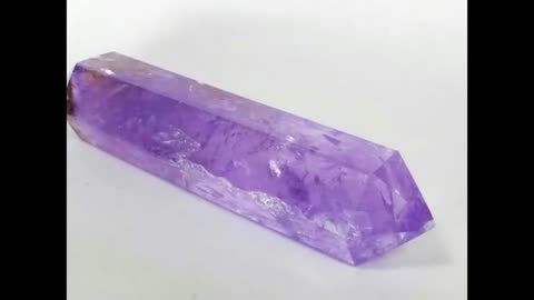 Amethyst Crystal Obelisk Single Terminated