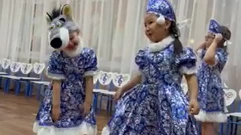 Children dancing