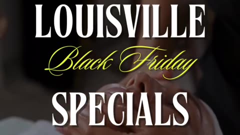 Bodi Louisville will be offering Black Friday specials on some of our most loved services