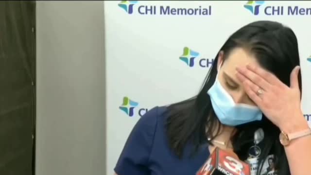 Nurse PASSES OUT After Covid 19 Vaccination On LIVE TV