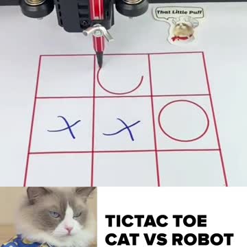 TICTAC TOE CAT VS ROBOT