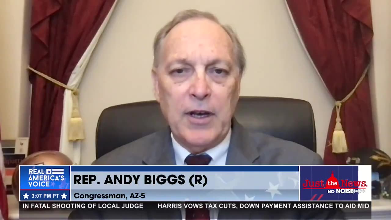 Rep. Andy Biggs says House-passed CR to avoid government shutdown is a ‘mistake’