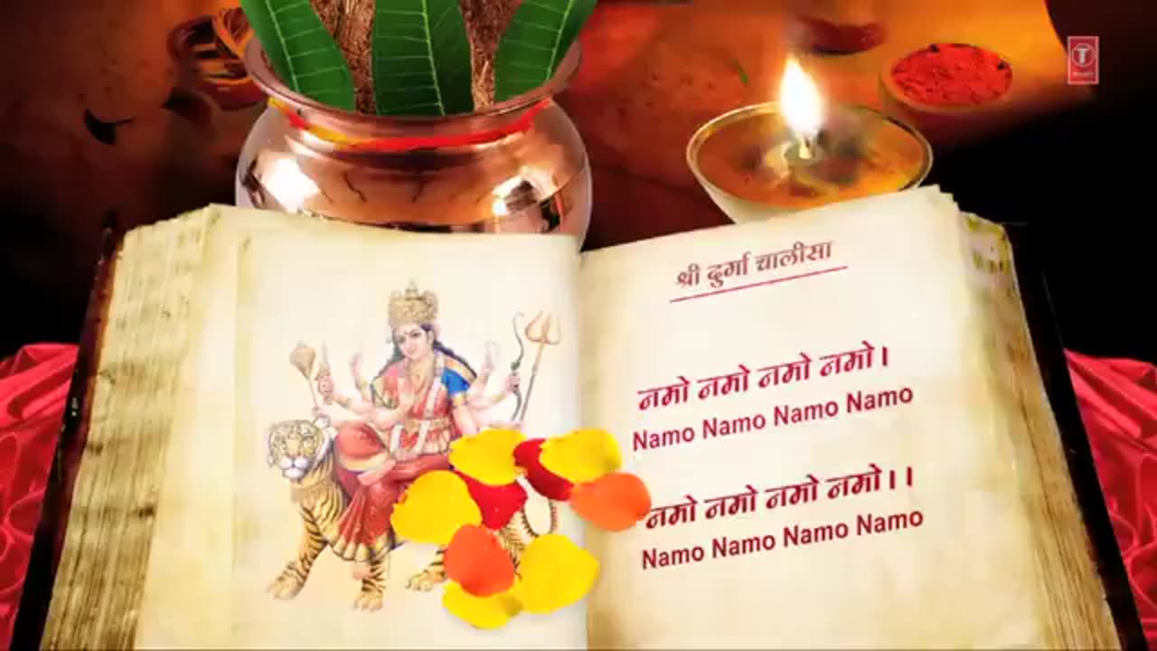 "Save the Durga Chalisa and listen to it for nine days during each Navratri."