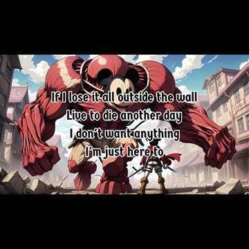 [Mickey Mouse sings/AI Cover] Attack on Titan/Shingeki no Kyojin Final Season OP Sim -The Rumbling